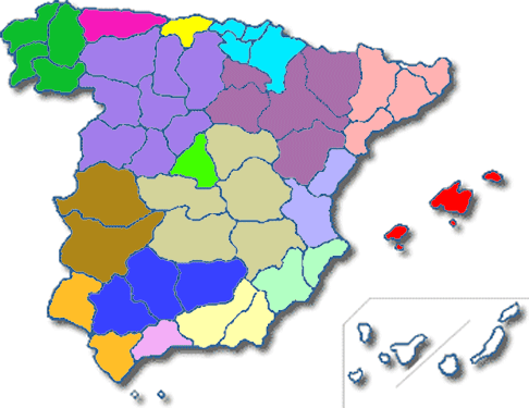 Mapa representantes